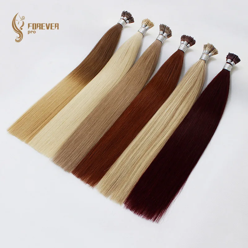 Наращивание волос с использованием кератина 100% Реми европейские натуральные