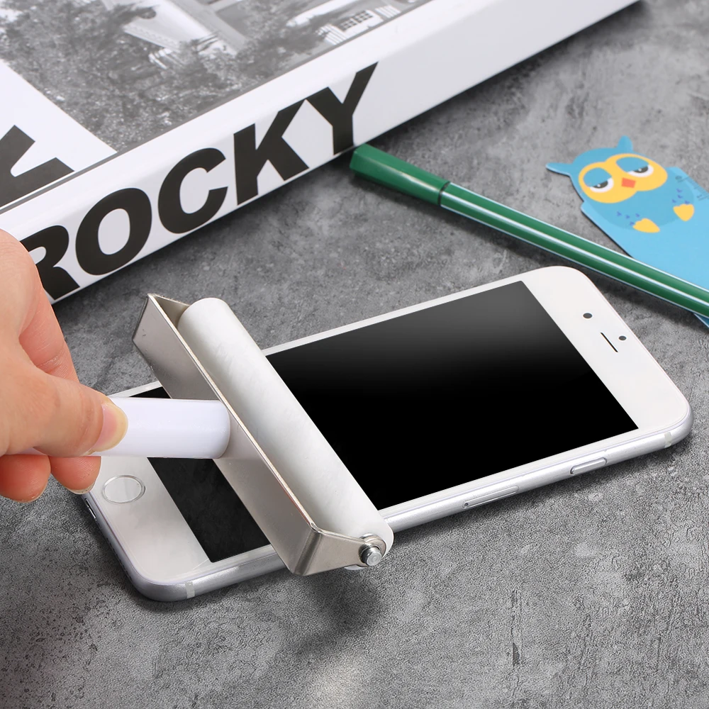 Роликовая пленка для экрана 10 см удаления пузырьков от пыли | Мобильные телефоны