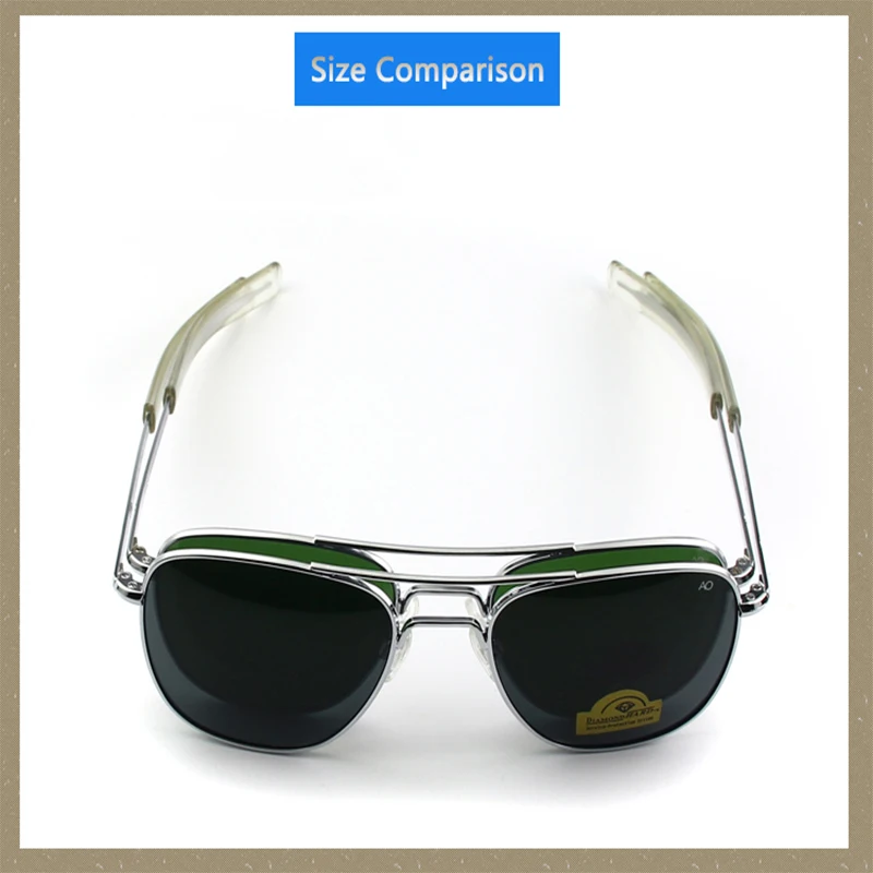 Американские Оптические солнцезащитные Стекло es Для мужчин пилот авиации является защита от ударов при