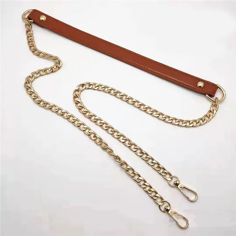 120cm PU Metal Bag Chain Fashion Women Shoulder Strap Gold DIY Crossbody Hardware Iron | Багаж и сумки