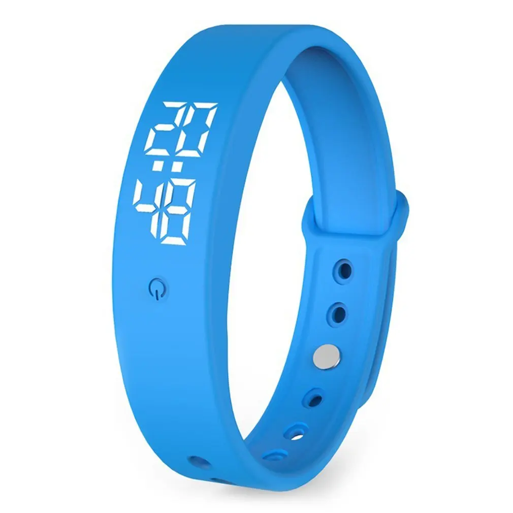 V9 Smart Bracelet Body Temperature Monitoring Precise Display Band Chargeable Accurate Watch | Электроника