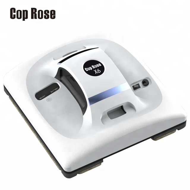 

Cop Rose Smart X6 Window Vacuum Cleaning Robot Use for Household CBD Building Office Clean