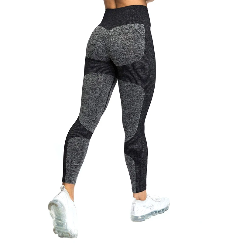 

CHRLEISURE Seamless Leggings Yoga Pants Women Squat Proof High Waist Gym Leggings Sexy Butt Push Up For Sport Fitness Workout