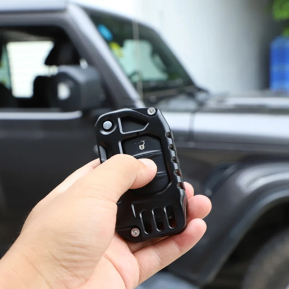 

Luxury Case Vivid Key Cover 2018 + Charming For Jeep Wrangler Parts 1x