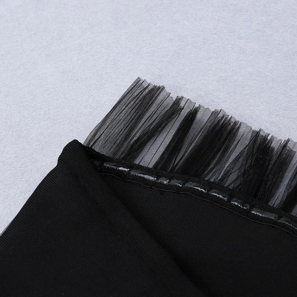 

Ocstrade Black Bandage Dress Vestido 2020 Woman Sexy Strapless Mini Bandage Dress Bodycon Celebrity Club Evening Party Dresses