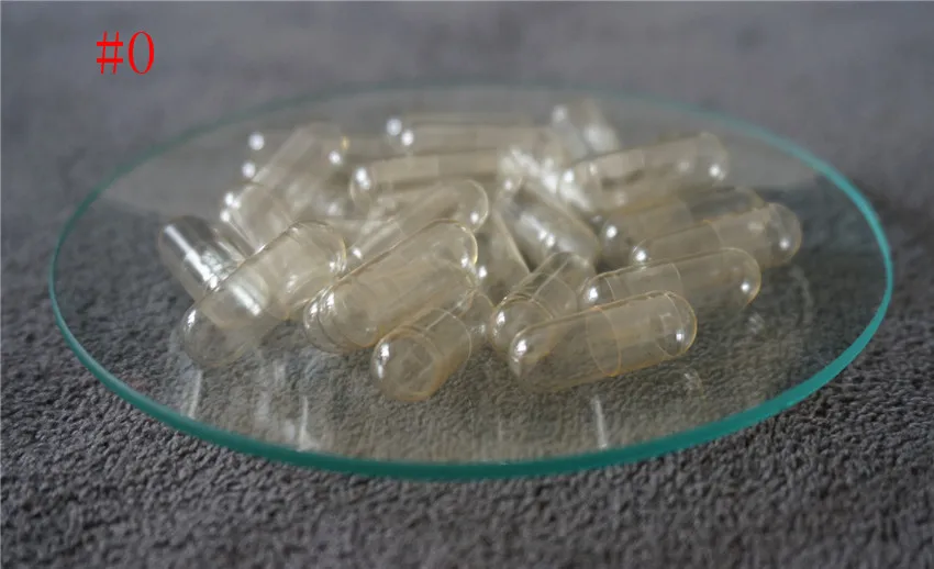 

0# 2000pcs 0 Size High Quality Hard Gelatin Empty Cosmetic Capsules, DIY Hollow Gelatin Capsules ,Joined or Separated Capsules