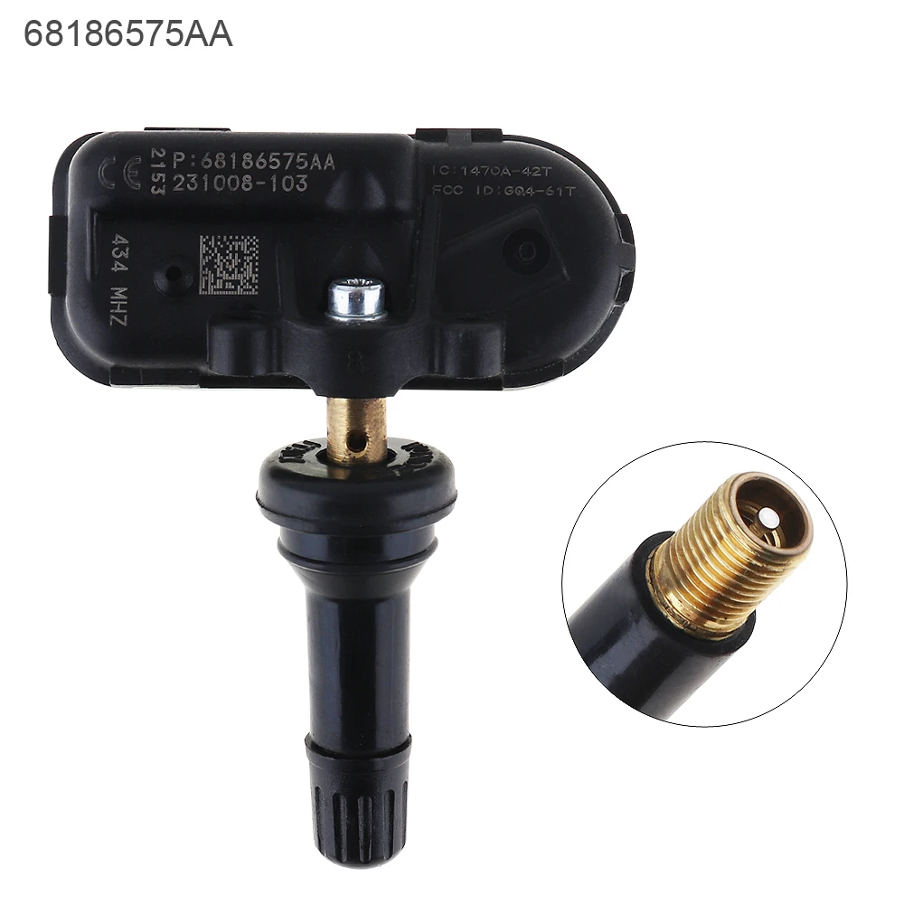 

68186575AA 68157568AB TPMS Tire Pressure Sensor Tire Pressure Valve Automotive Tool for Jeep Ram 1500 Ram 2500 Ram 3500