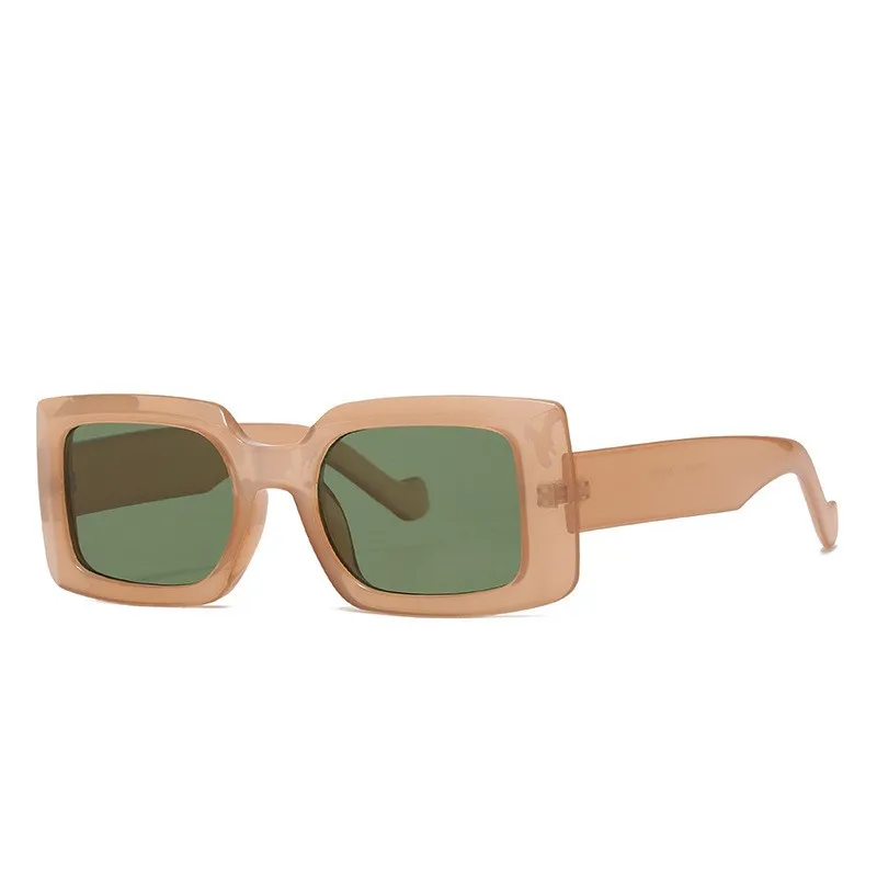 Солнцезащитные очки в прямоугольной оправе UV400 для мужчин и женщин | Аксессуары