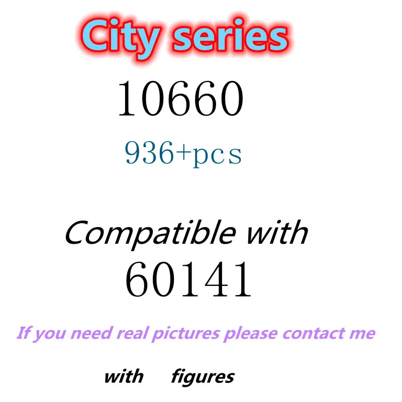 

936pcs 10660 Building Block Toy City Series 60141 Assembled Building Block Children's Toy Gifts
