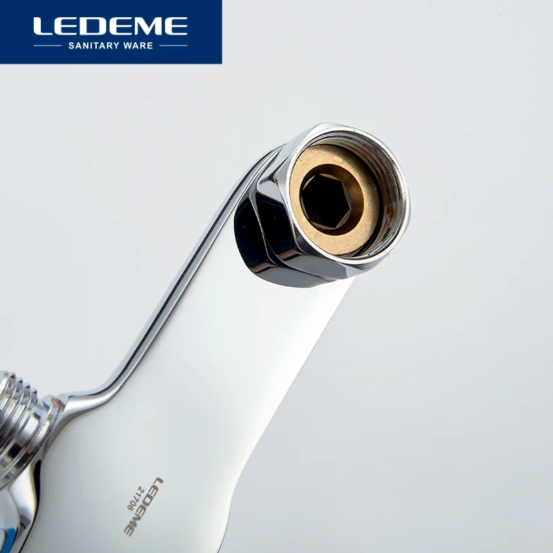 LEDEME Faucet L2053 Смеситель для душевой кабины Латунь Цвет: Хром | Обустройство дома