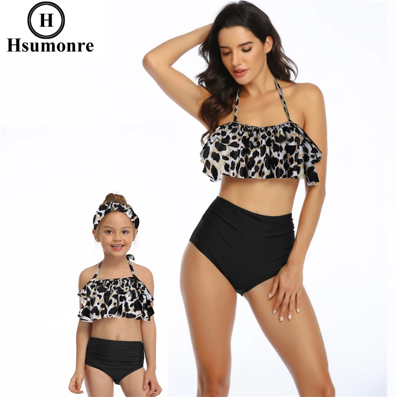 Бикини женское с леопардовым принтом пикантный купальник из двух предметов