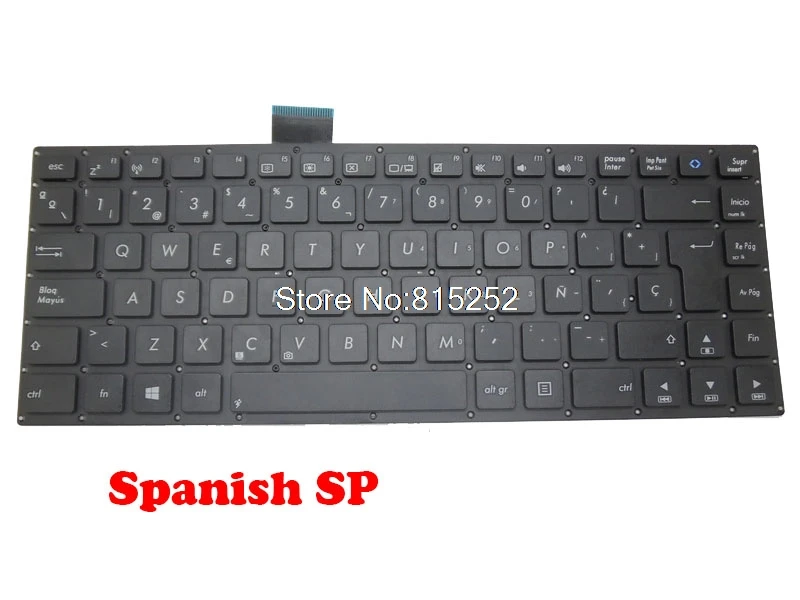 Клавиатура для ноутбука ASUS S400 S400CA Spain/Arabia AR/Japanese JP/Latin America/UK MP-12F36LA-9202W 0KNB0-4124SF00