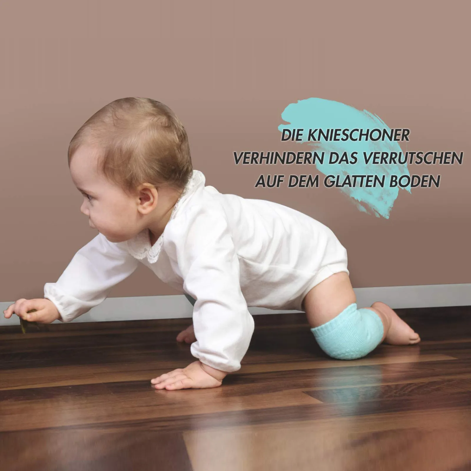 Solid Color Breathable Sports Non-slip Crawling Toddler Anti-fall Knee Pads Kid Socks Kids Baby Crawl Pads Gear