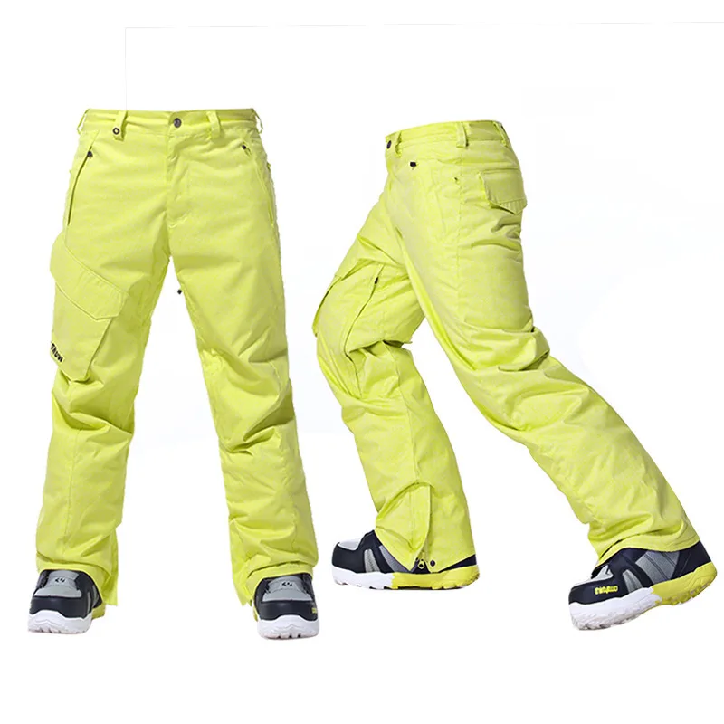 Джинсовые мужские штаны для снега специальные сноуборда 10k водонепроницаемые