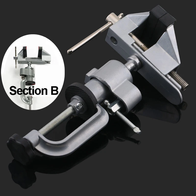 Тиски мини плоские плоскогубцы настольные тиски Wenwan маленькие