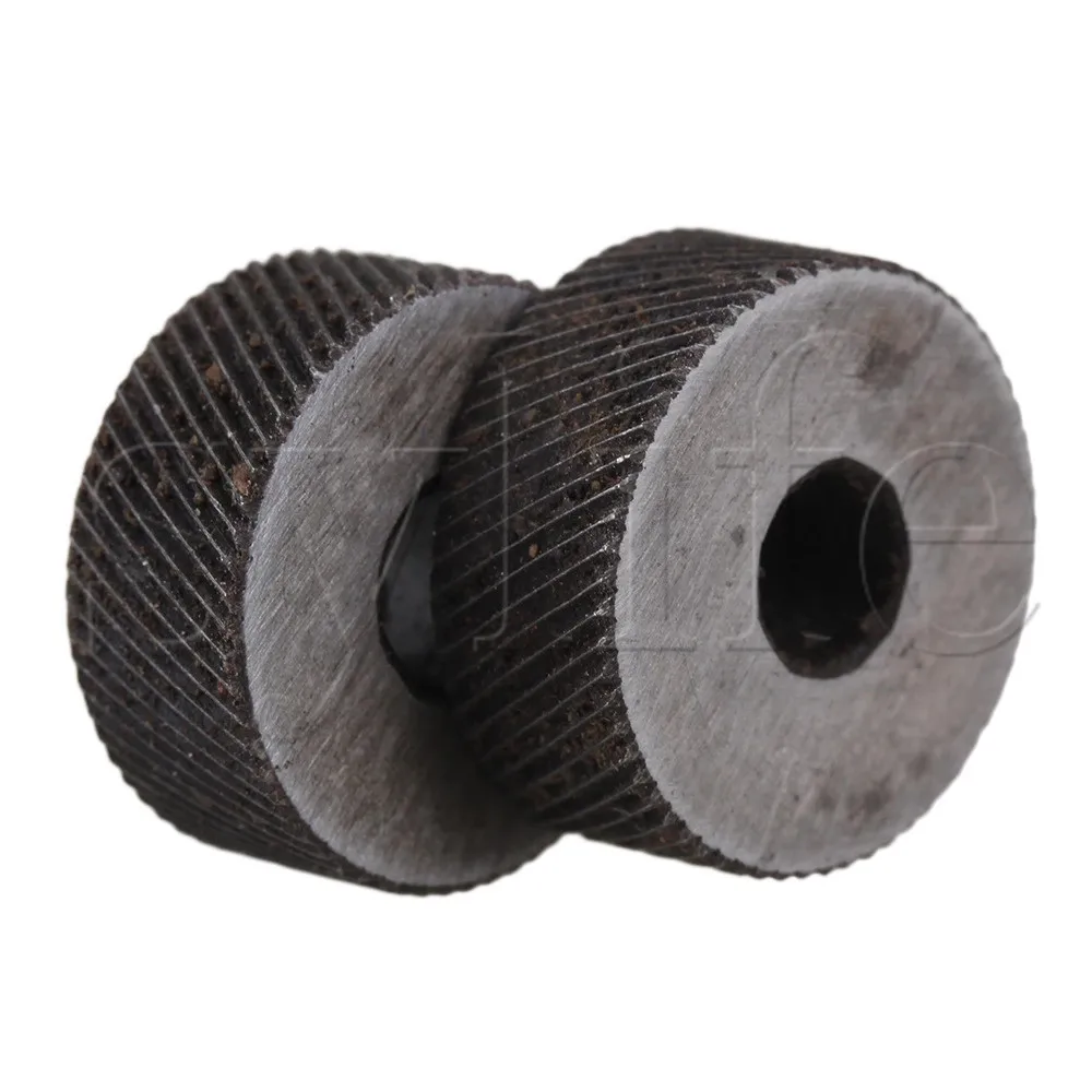 2 шт. 0 8 мм Шаг грубая Диагональ 19 OD Knurling Wheel Roller Tool Steel | Инструменты