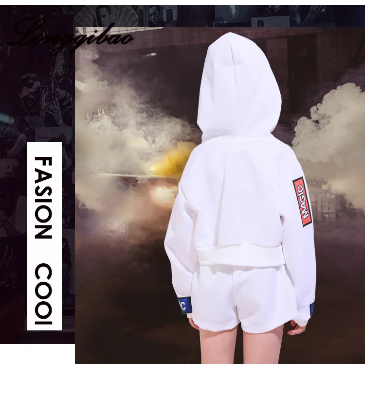 Детские костюмы хип-хоп новые Сценические для девочек детский Джаз-танец детская