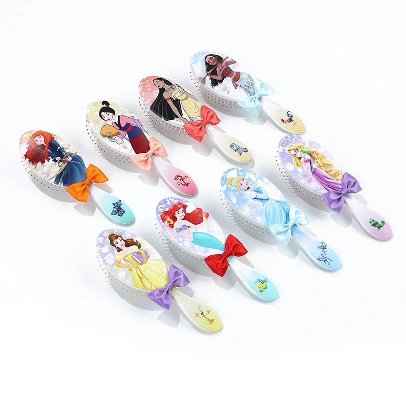 16 Style Disney Frozen Comb for Girls Princess Minnie Mouse Hair Brushes Hair Care Baby Girl Care Mickey Children's gift Hair Co