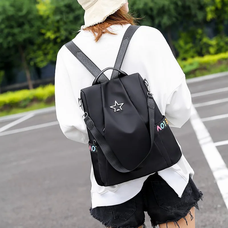 Женский рюкзак из ткани Оксфорд с защитой от кражи оригинальный для девочек |