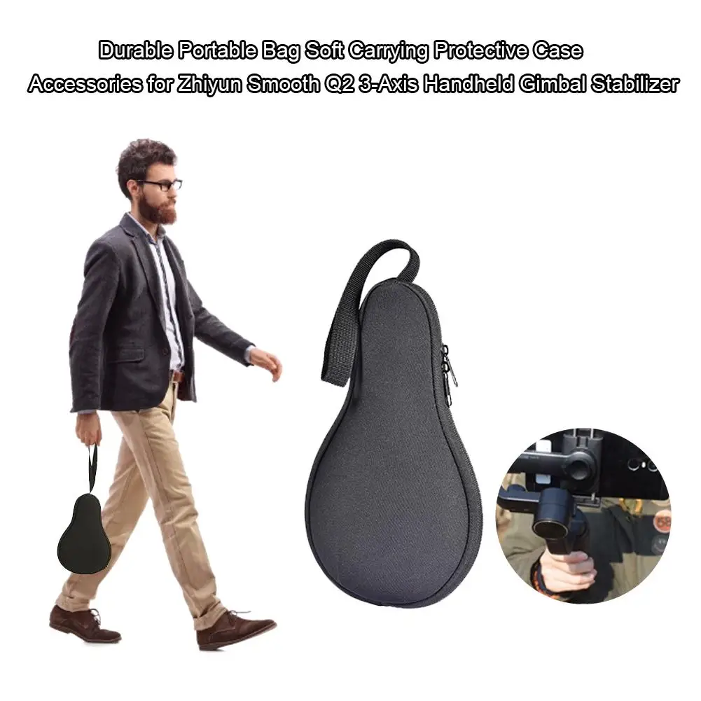 

Durable Portable Bag Soft Carrying Protective Case Camera Accessories For Zhiyun Smooth Q2 Handheld Gimbal Stabilizer