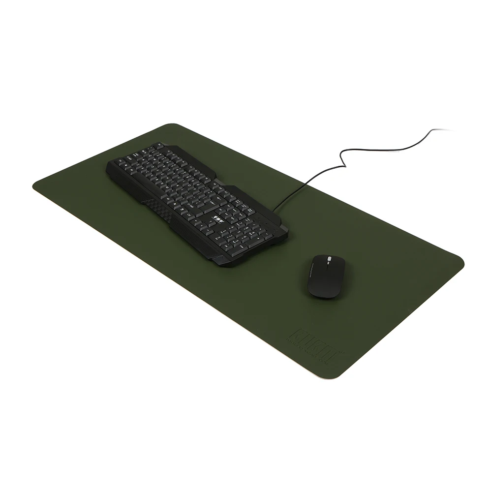 Защитный коврик для мыши BUBM из искусственной кожи водонепроницаемый анти