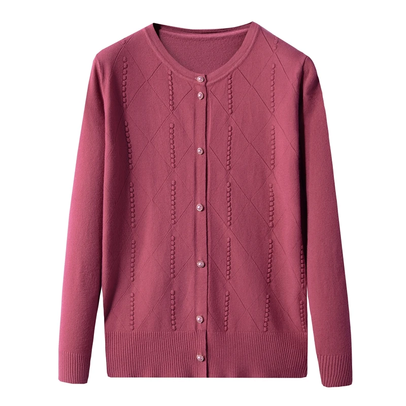 Свитер для женщин среднего и пожилого возраста новинка 2020 одежда мам на весну