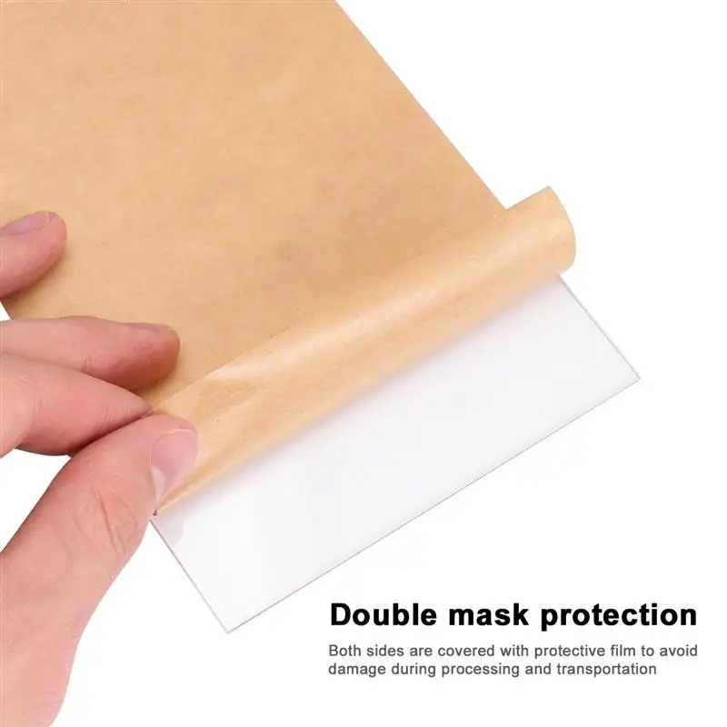 Прозрачный пластиковый лист 20 шт. акриловая доска полиметилметакрилат из