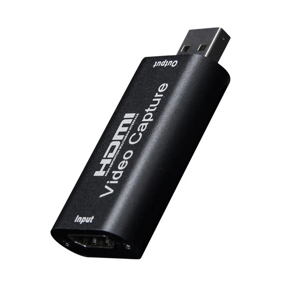 Портативный USB 2 0 Аудио Видео карта захвата HD 1 способ HDMI к 1080P мини-карта сбора