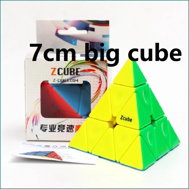7 см большой 3x3x3 магический куб Jinzita Cubo Magico Обучающие игрушки профессиональный