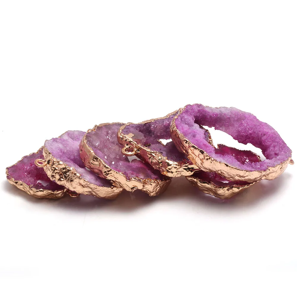 

Natural Stone Pendant Irregular Agates For Jewelry Making DIY Necklace Bracelet Anklet Accessory