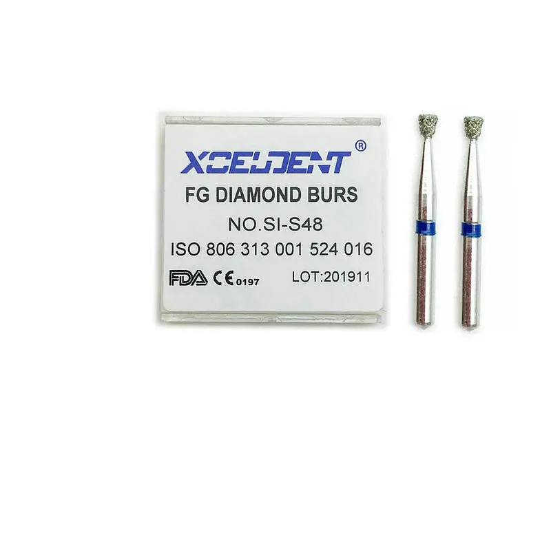 10 шт/комплект стоматологических алмазных боров (сверла стоматологические боры Dia