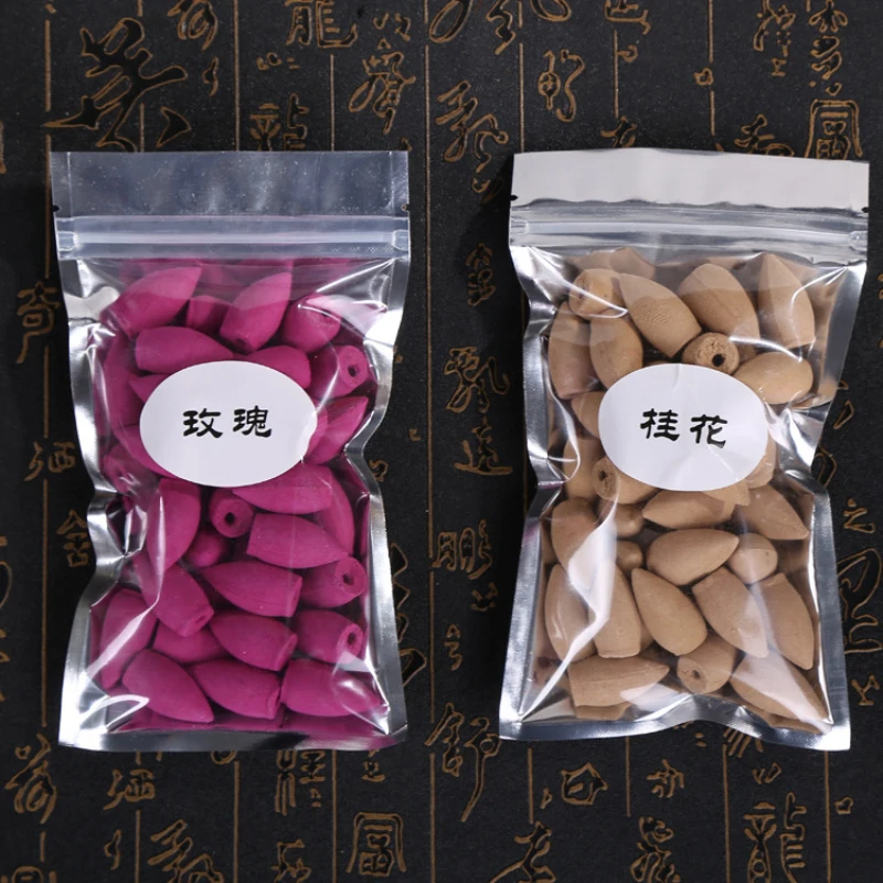

New 45Pcs/pack Mosquito Repellent Incense Colorful Bullet Shape Incense Rose Lemon Natural Sandalwood Home Office Bedroom Decor