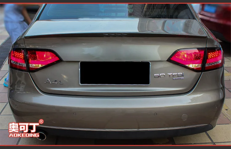 Задний фонарь для автомобиля Audi A4 B8 2009-2012 A4L светодиодная сигнальная лампа Противотуманные фары DRL дневные ходовые огни тюнинг автомобильные аксессуары