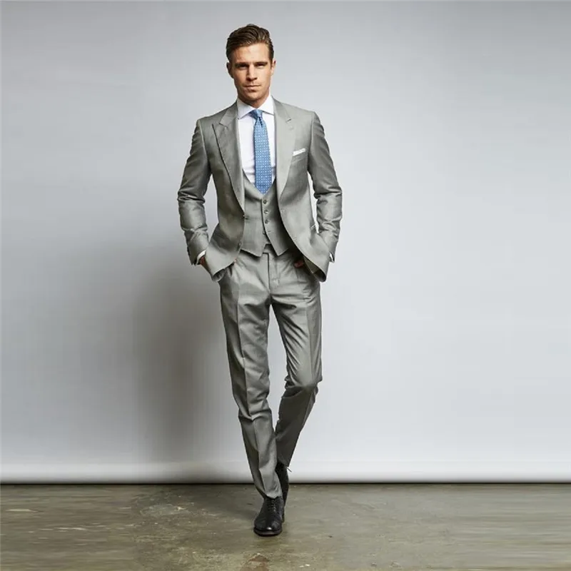 Красивые индивидуальные мужские свадебные костюмы 2020 облегающие смокинги с