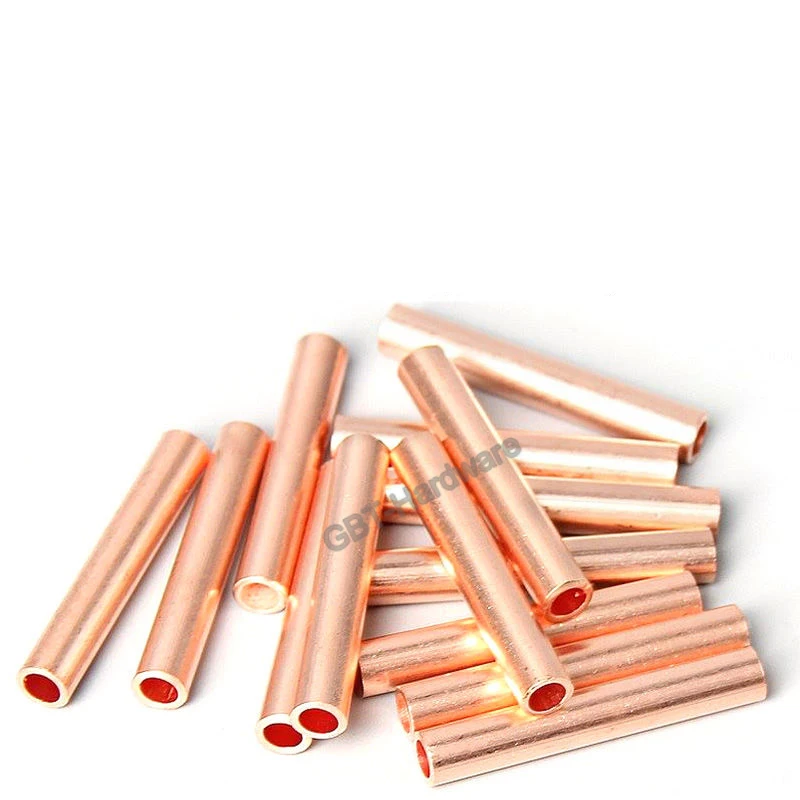 1PCS Copper Hollow Connecting Pipe GT-10 16 25 35 50 70 95 120 150 185 240 Square Straight Cable Pickling | Обустройство дома