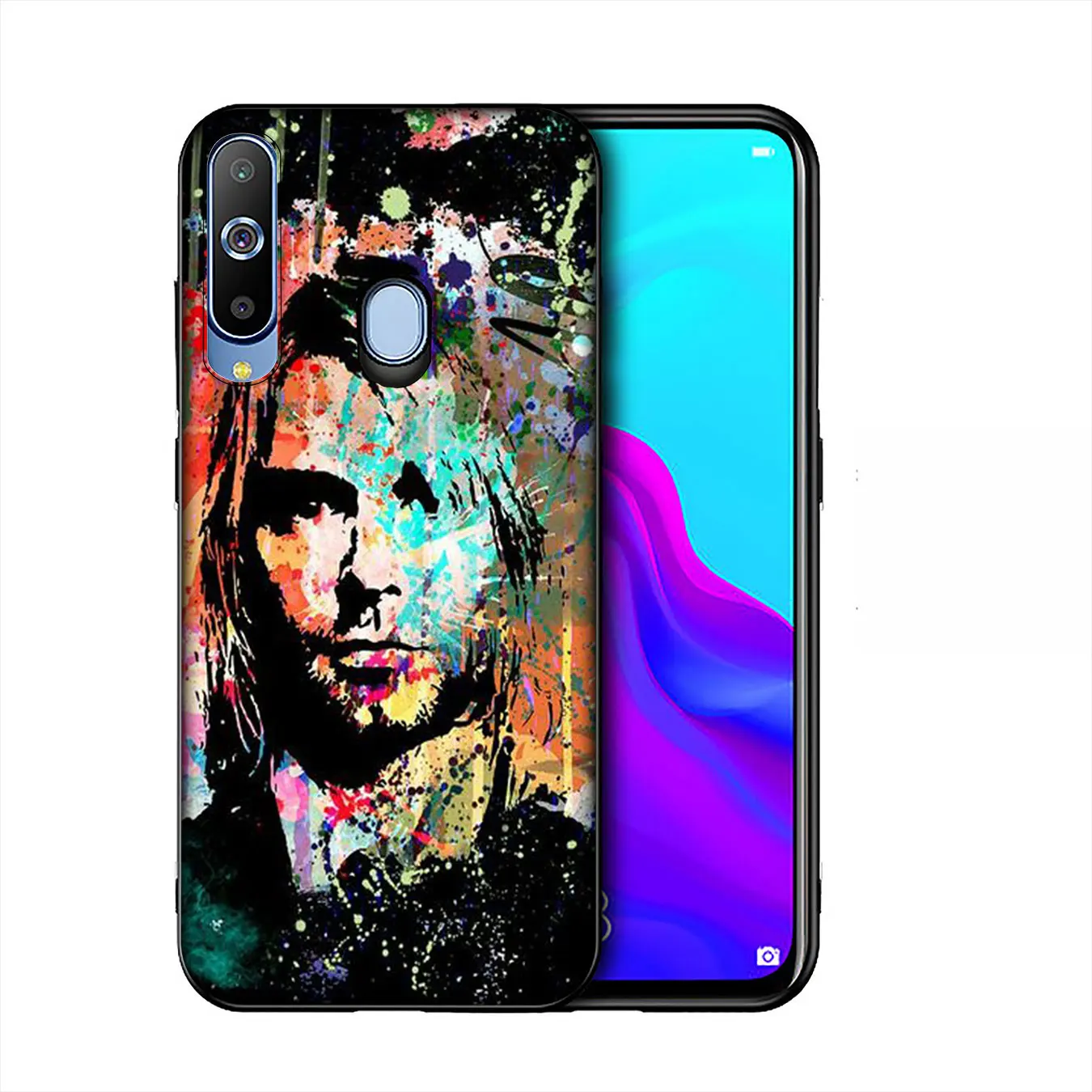 YIMAOC Nirvana Kurt Cobain Soft TPU Silicone Case for Samsung Galaxy A51 A71 A81 A91 A41 A21 A11 A01 M10 M20 M30 M40 | Мобильные