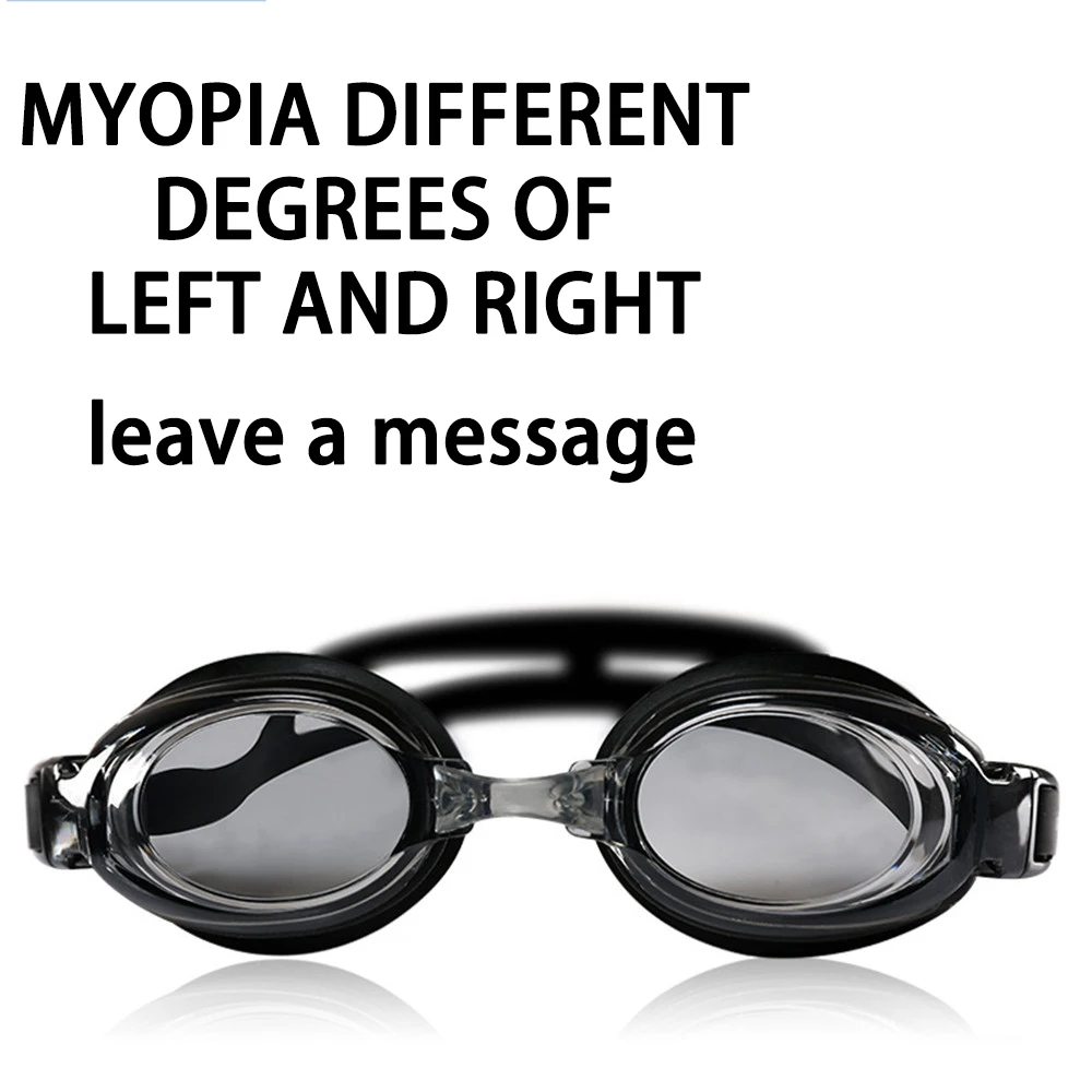 Different degrees Оптические очки для плавания для близорукости, очки для взрослых, очки для плавания, силиконовые, анти-запотевающие, с покрытием, водная диоптрия, очки для плавания, очки для плавания - Цвет: Different degrees