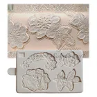 Yueyue силиконовая форма для сахарных цветов, форма для помадки, инструменты для украшения тортов, форма для шоколадной мастики