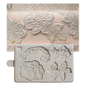 Yueyue силиконовая форма для сахарных цветов, форма для помадки, инструменты для украшения тортов, форма для шоколадной мастики