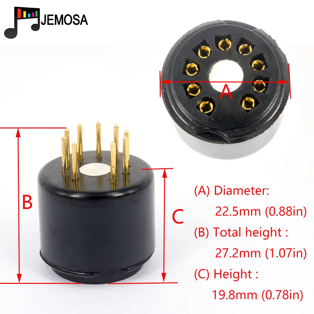 1 шт. трубка ECC808 (сверху) на 12AX7 12AU7 ECC81 ECC82 ECC83 (снизу) 6 3 в DIY аудио усилитель