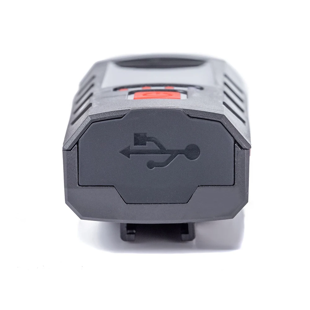 Велосипедная фара с зарядкой от USB передняя для горного и дорожного велосипеда