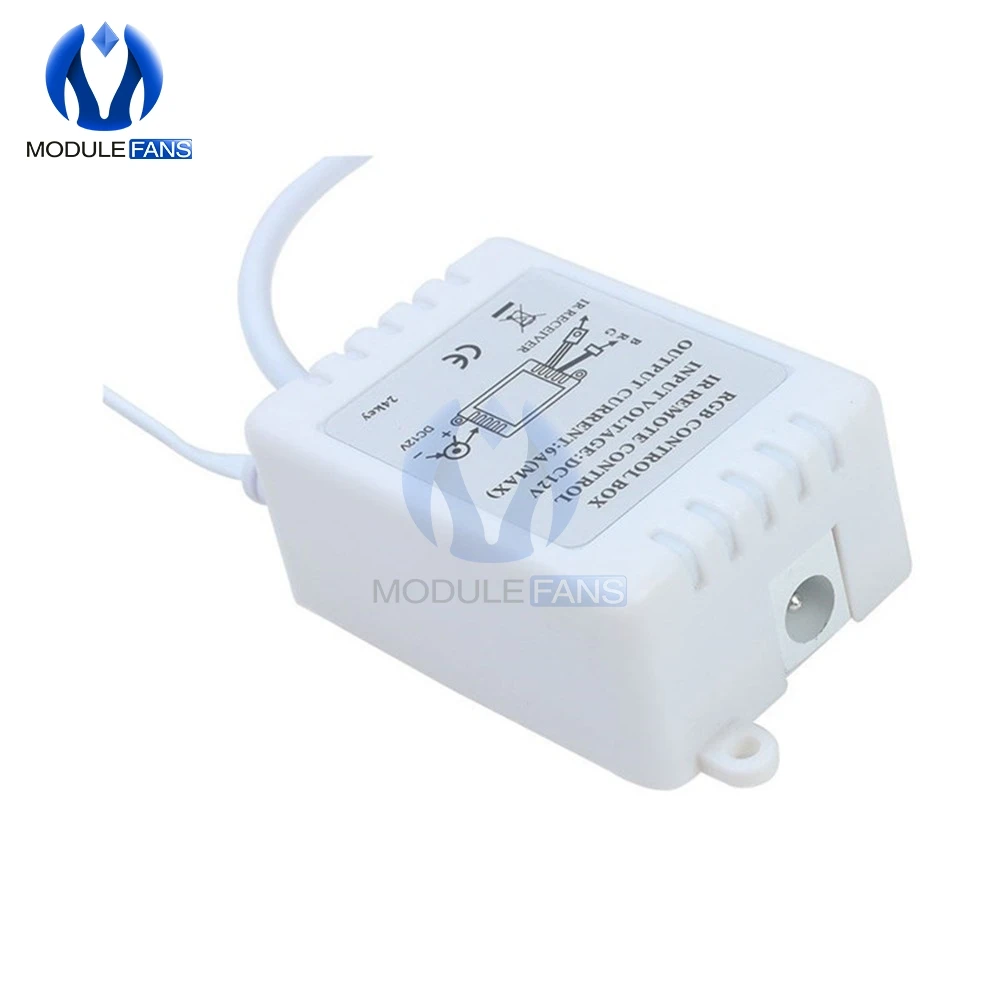 DC 12V 24Key RGB светодиодный светильник полосы ИК Сенсор контроллер звук музыки пульт