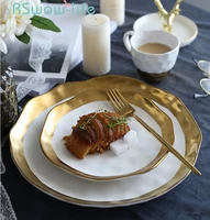 vintage phnom penh western plate scrub ceramic plate pasta salad dessert dish decoration plate serving dishes for tableware