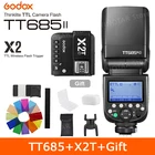 Godox TT685II TT685C TT685N TT685S TT685F TT685O 18000s TTL вспышка Speedlite X2T триггер для Canon Nikon Sony Fuji Olympus