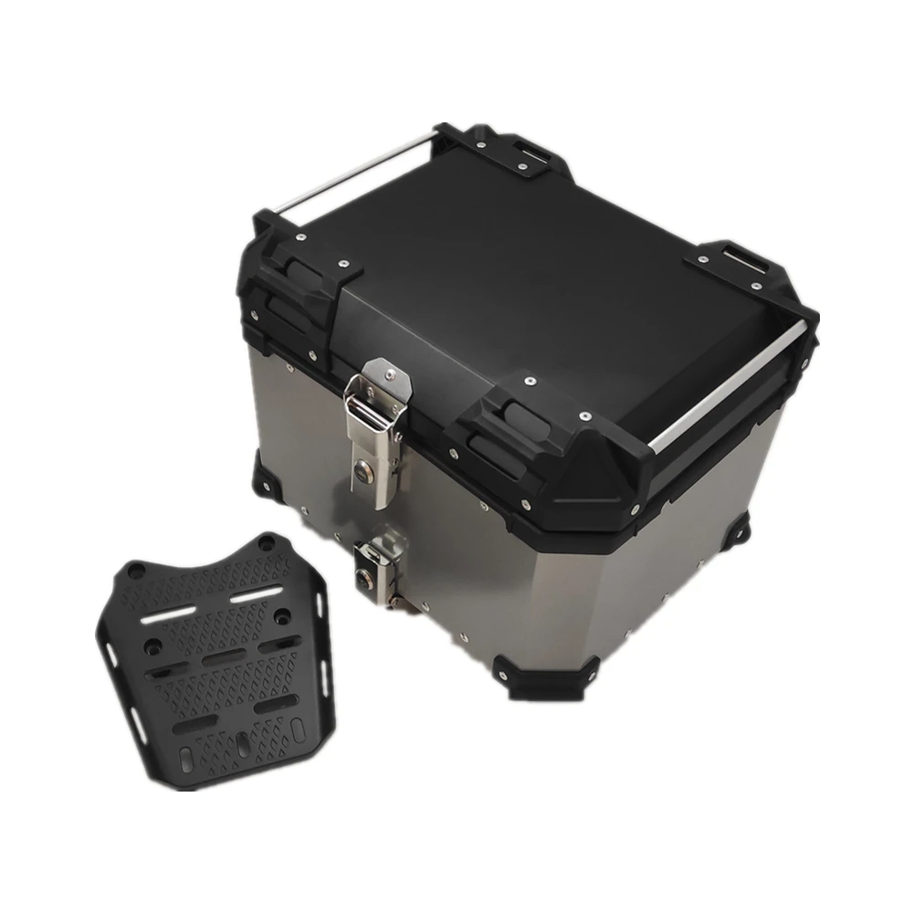 للبيع عالية الجودة لهوندا PCX 125 150 PCX150 PCX125 مربع خلفي حقيبة أمتعة خلفي جذع تخزين علوي مقاوم للماء صندوق سبائك الألومنيوم