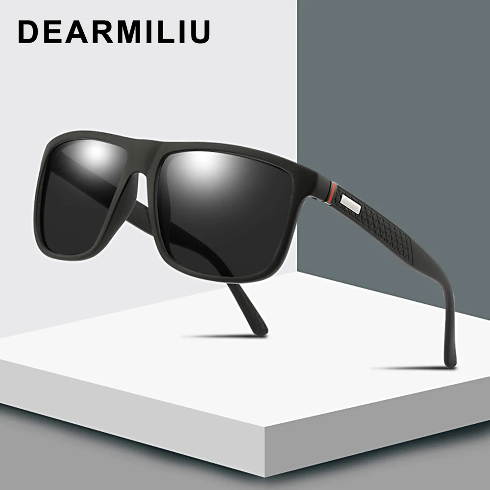 

Мужские поляризованные солнцезащитные очки DEARMILIU 2020, брендовые дизайнерские солнцезащитные очки для вождения, спортивные модели gafas de sol
