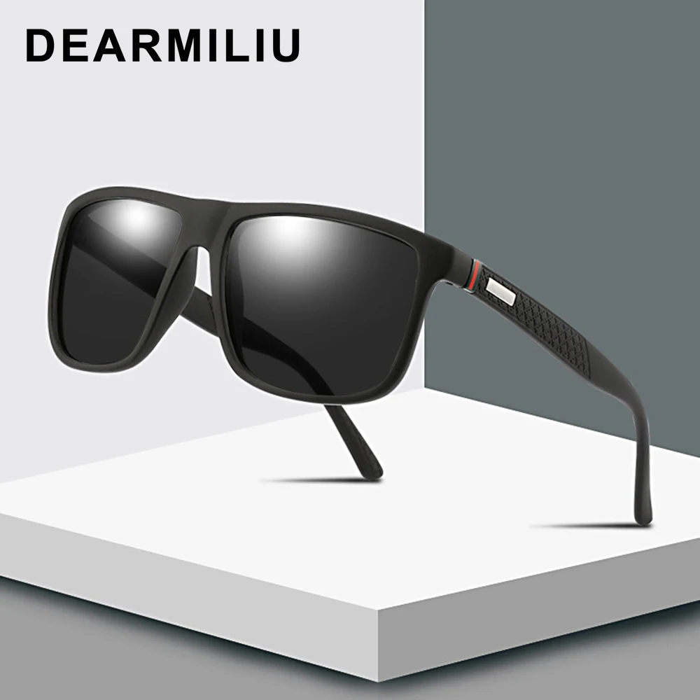 Мужские поляризованные солнцезащитные очки DEARMILIU 2020 брендовые дизайнерские для