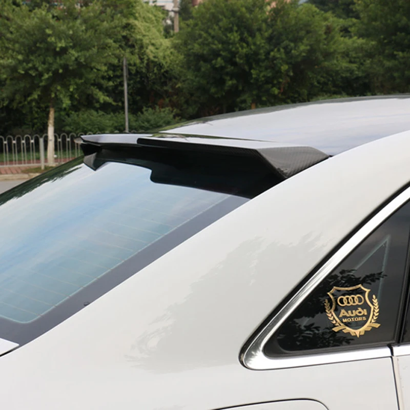 Декорированный задний спойлер на крышу для Audi A3 S3 2014 2015 2016 Седан 4 двери из