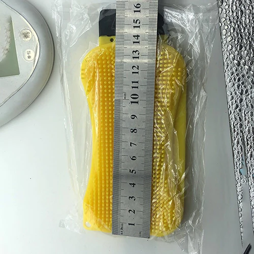 yellow OPP Многофункциональная силиконовая губка для мытья кухонной посуды, миска, миска, щетка для посуды, горячая новинка, 3 в 1, силиконовая Чистящая Щетка для кухни - Цвет: yellow OPP
