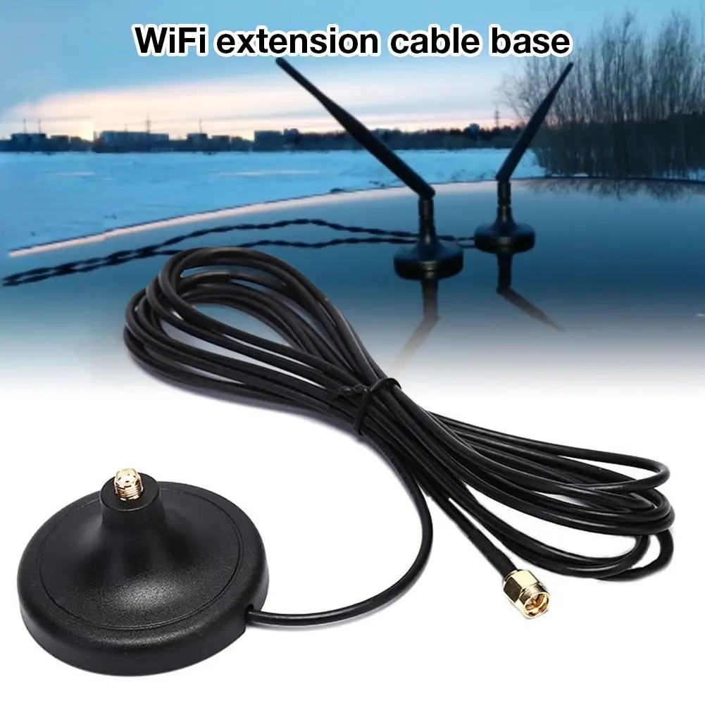 2 4G антенная база WIFI3 метр Удлинительный кабель SMA внутренняя игла к гнезду